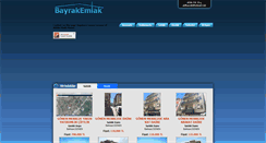 Desktop Screenshot of gonenbayrakemlak.com